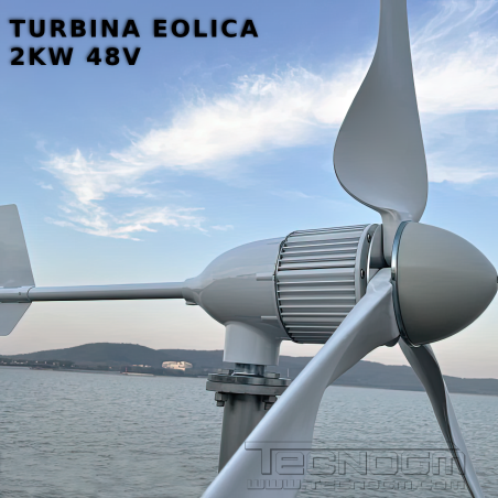 Turbina eolica 48V 2kW generatore eolico Wind Turbine motore trifase