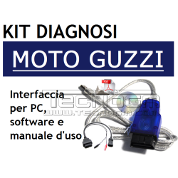 Sistema di diagnosi per PC lettura codici guasto motodiagnosi Guzzi