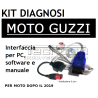 Sistema di diagnosi per PC lettura codici guasto motodiagnosi Guzzi pr