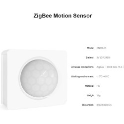 Sensore movimento SONOFF SNZB-03 ZigBee senza fili