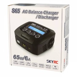 SKYRC S65 CARICABATTERIE LIPO LiHV LiFe Lifepo4 BATTERIE LITIO