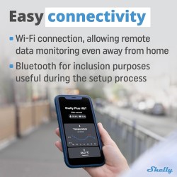 Shelly Plus H&T GEN3 Sensore di umidità e temperatura Wi-Fi