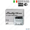 Shelly PM Mini Gen3, Misuratore di Energia Intelligente WiFi e Bluetoo