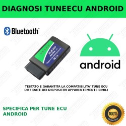 INTERFACCIA OBD BLUETOOTH Android SPECIFICA PER TUNEECU