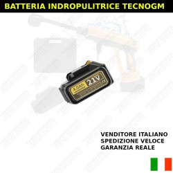 Batteria aggiuntiva per idropulitrice portatile TECNOGM