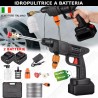 IDROPULITRICE PISTOLA A PRESSIONE PORTATILE A BATTERIA